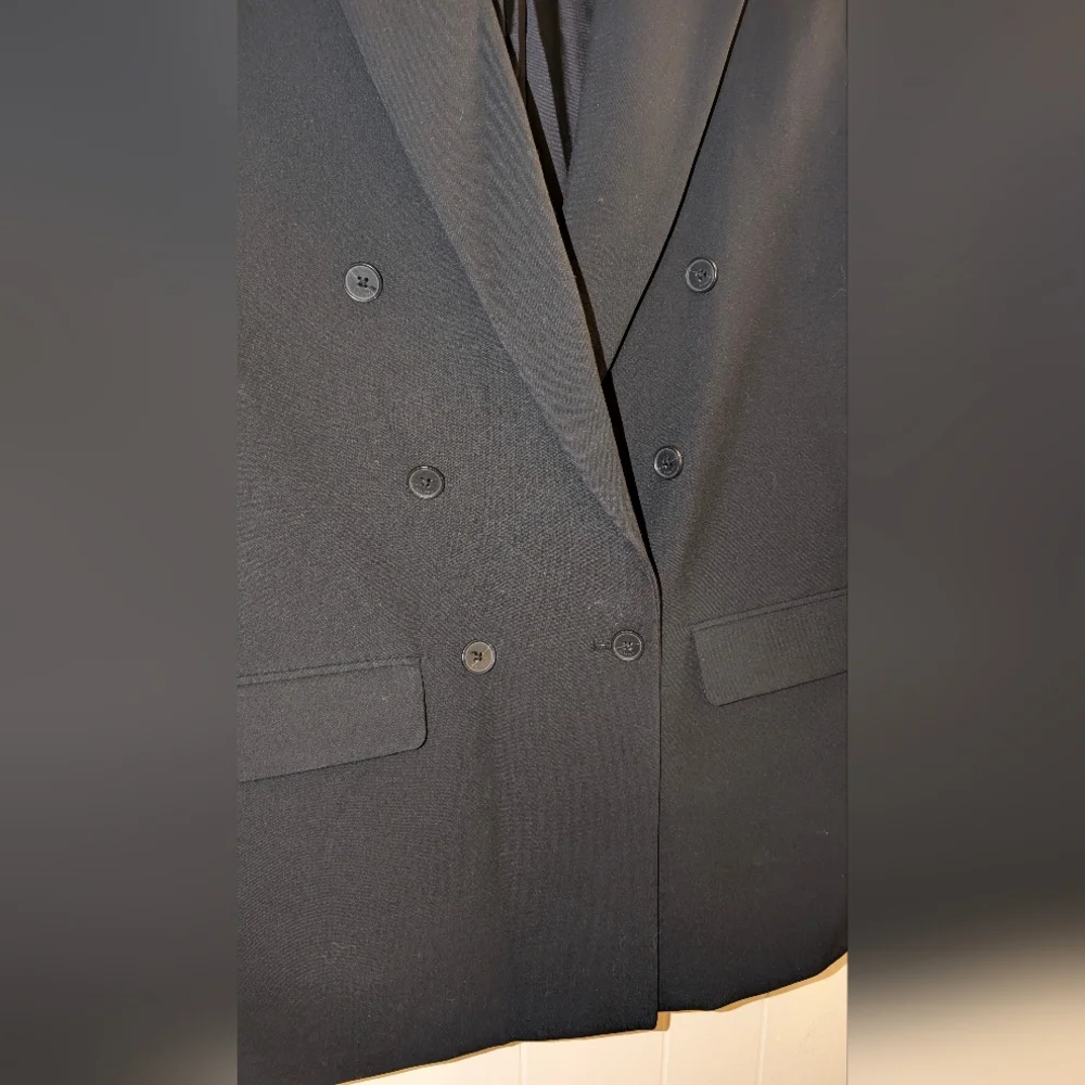 Babaton by Aritzia black double breasted blazer. - Picture 4 of 5